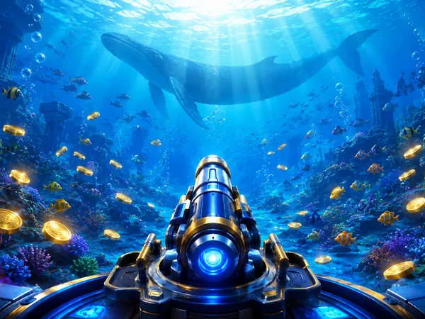 Decorative pictures of underwater cannons; This is not proof of the actual rooms, goals or rewards of Dragon of Demons